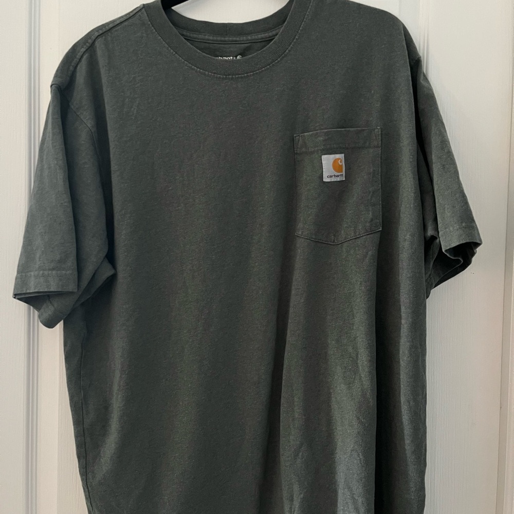 Carhartt Men's Dark Gray Short Sleeve Tee